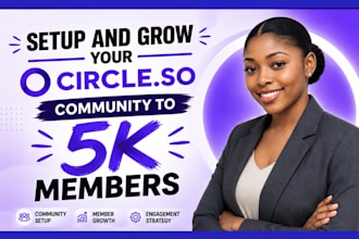 setup circle so online community setup circle so online course circle website
