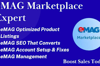 be your emag store manager and optimize your listings for more sales