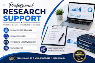 provide professional research methodology support