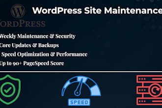 keep your wordpress site secure, updated, and fast
