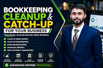 do bookkeeping cleanup and catchup for your business