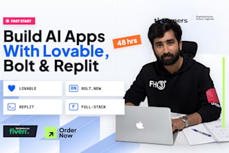 build a lovable dev saas mvp with bolt or replit