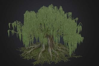 create realistic 3d trees and plants in speedtree