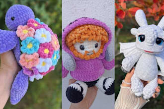 create handmade soft custom plush toy stuffed animals crochet kawaii plushie