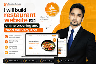 build restaurant website with online food ordering and delivery app