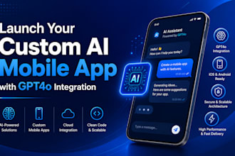 build ai mobile app with chatgpt api integration and gpt4o ai chatbot