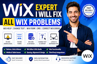 fix wix website problem error form cms text and wix issue