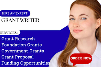 government grant writing grant research, submission, proposal, rfp business plan