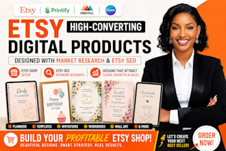do etsy digital product design, etsy shop seo listing for etsy digital product