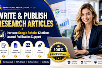 write backdated publish research article increase google scholar citation