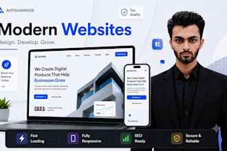do custom website development as full stack developer and front end dev