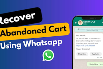 setup automated whatsapp abandoned cart recovery for your shopify store