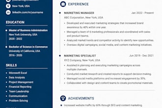 do something i m  really good at resume design