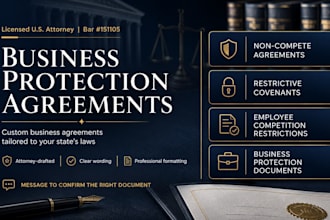 prepare employee competition restriction contracts