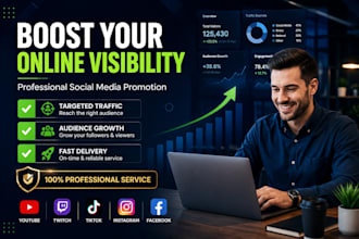 increase your brand visibility with strategic social media promotion