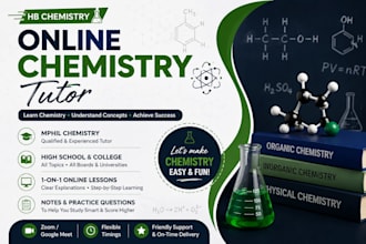 tutor chemistry and english