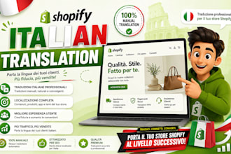 translate your store into italian professional