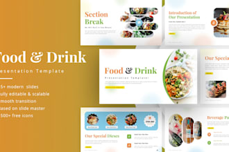 design a food and drink powerpoint presentation