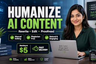 rewrite, edit, and humanize your ai chatgpt content flawlessly