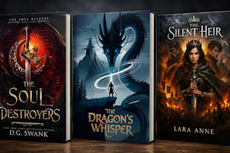 do book cover design, ebook cover design, amazon kdp cover, kindle cover