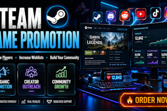 promote your steam game to reach more players