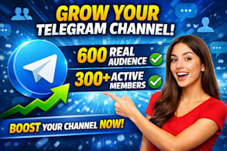 do telegram promotion, telegram marketing, grow telegram channel to active users