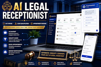 build an ai legal intake receptionist and client qualification system for firms