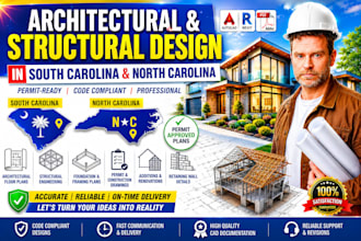 create architectural and structural design in north carolina, south carolina USA