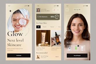 build skincare app, skincare analysis app, skin scanner app, ai app, ai saas