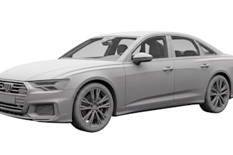 do 3d car model in 3d printing