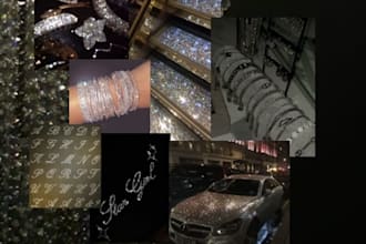 create a inspirational moodboard for you