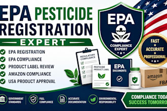 provide epa pesticide registration, epa compliance and USA product approval