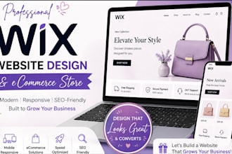 create a modern wix online store with ecommerce