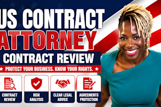 review your US business contract as an experienced contract attorney