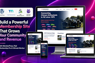 build memberpress paid membership pro ultimate member wordpress membership site