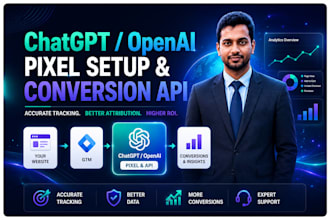 chatgpt pixel openai pixel setup conversion API and event tracking via GTM