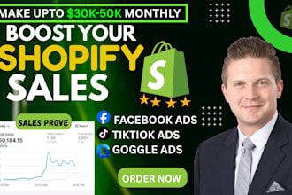 promote shopify sales with tiktok facebook meta ads marketing