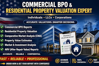 do commercial bpo and residential property valuation