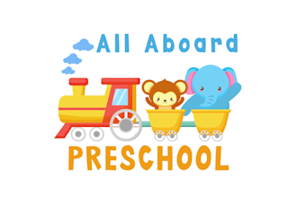 make a cute boho daycare preschool and kindergarten logo