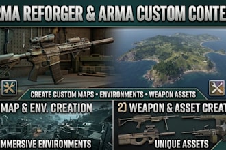 create reforger arma custom armor weapons and mod assets