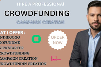 do crowdfunding campaign creation on kickstarter indiegogo gofundme