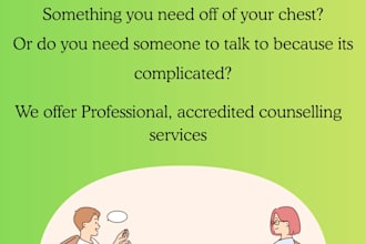 provide online counselling services