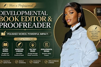developmental book editor, proofread fiction novel, nonfiction memoir self help