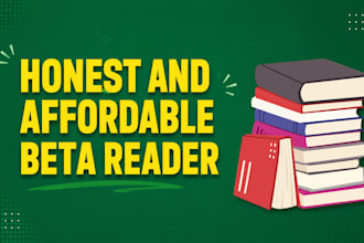 beta read your amazon kindle book, kdp, provide honest review and goodreads