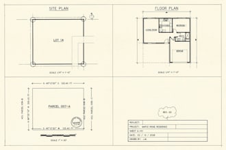 draw USA floor plans, plot plans, site plans and survey drafting for california