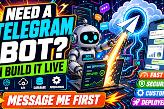 deploy a custom telegram bot
