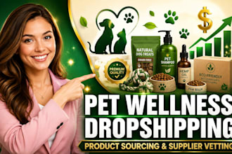 do ai product sourcing and supplier vetting for pet wellness dropshipping