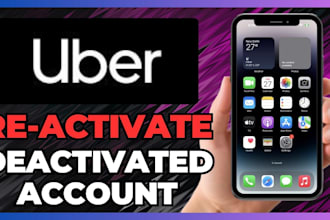 uber reactivation, amazon flex reactivation, lyft reactivation, reactivation