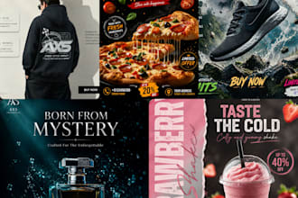 design premium social media post and poster