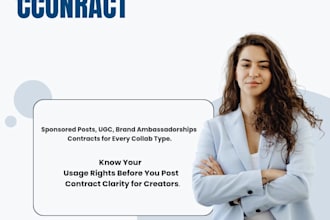 draft a professional influencer marketing contract
